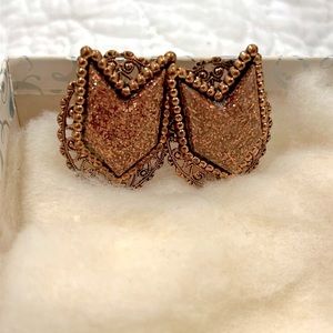 Vintage Bronze/ Gold Cufflinks